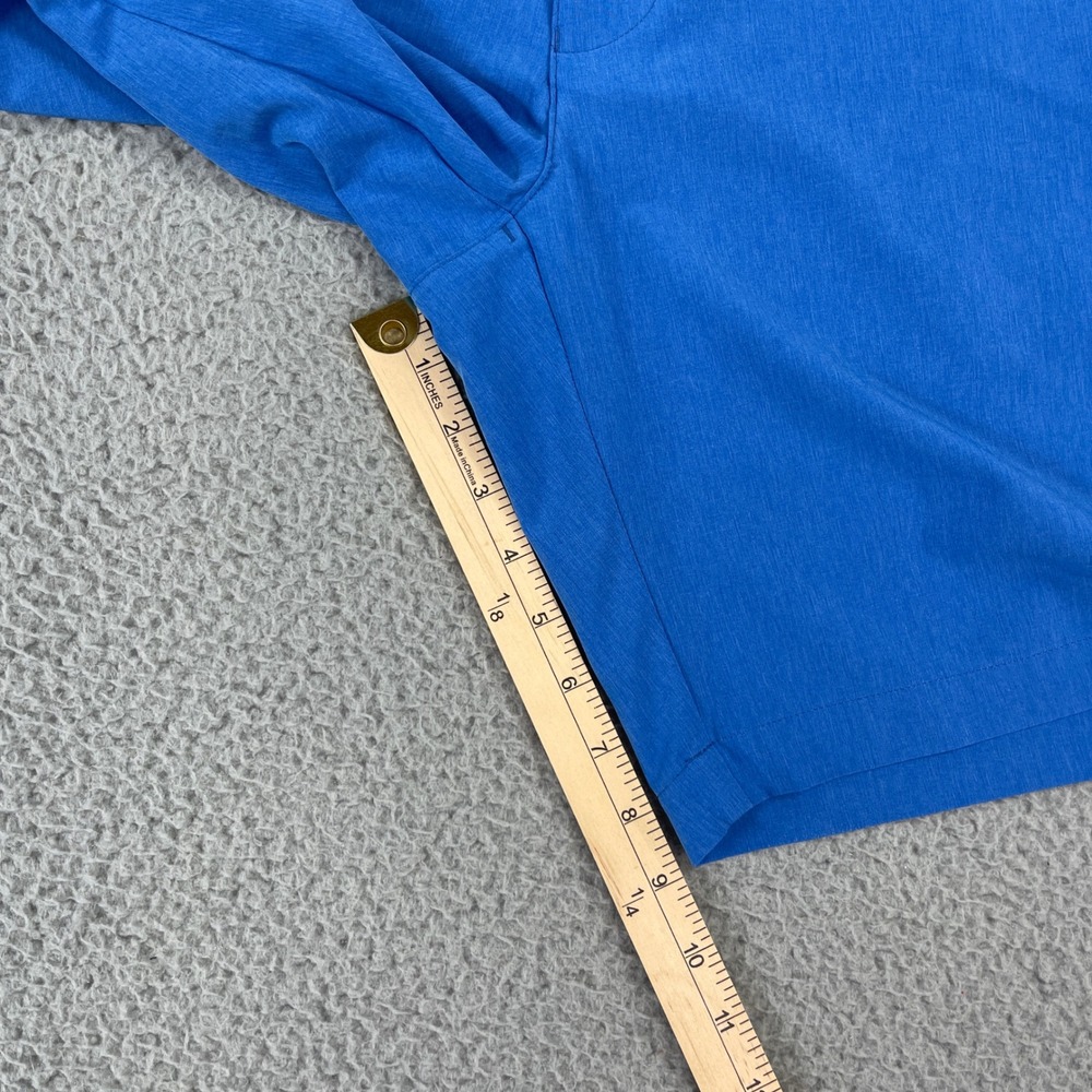 Peter Millar Shackleford Shorts Mens 35 Blue Performance Classic Fit MF24EP00 - Picture 13 of 14